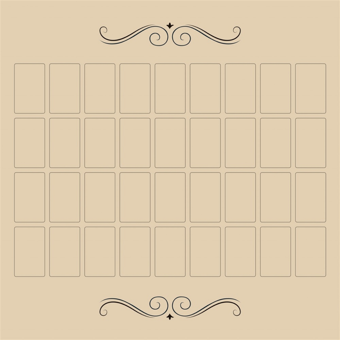 Picture of Grand Tableau Lenormand Cloth (60x60 cm)