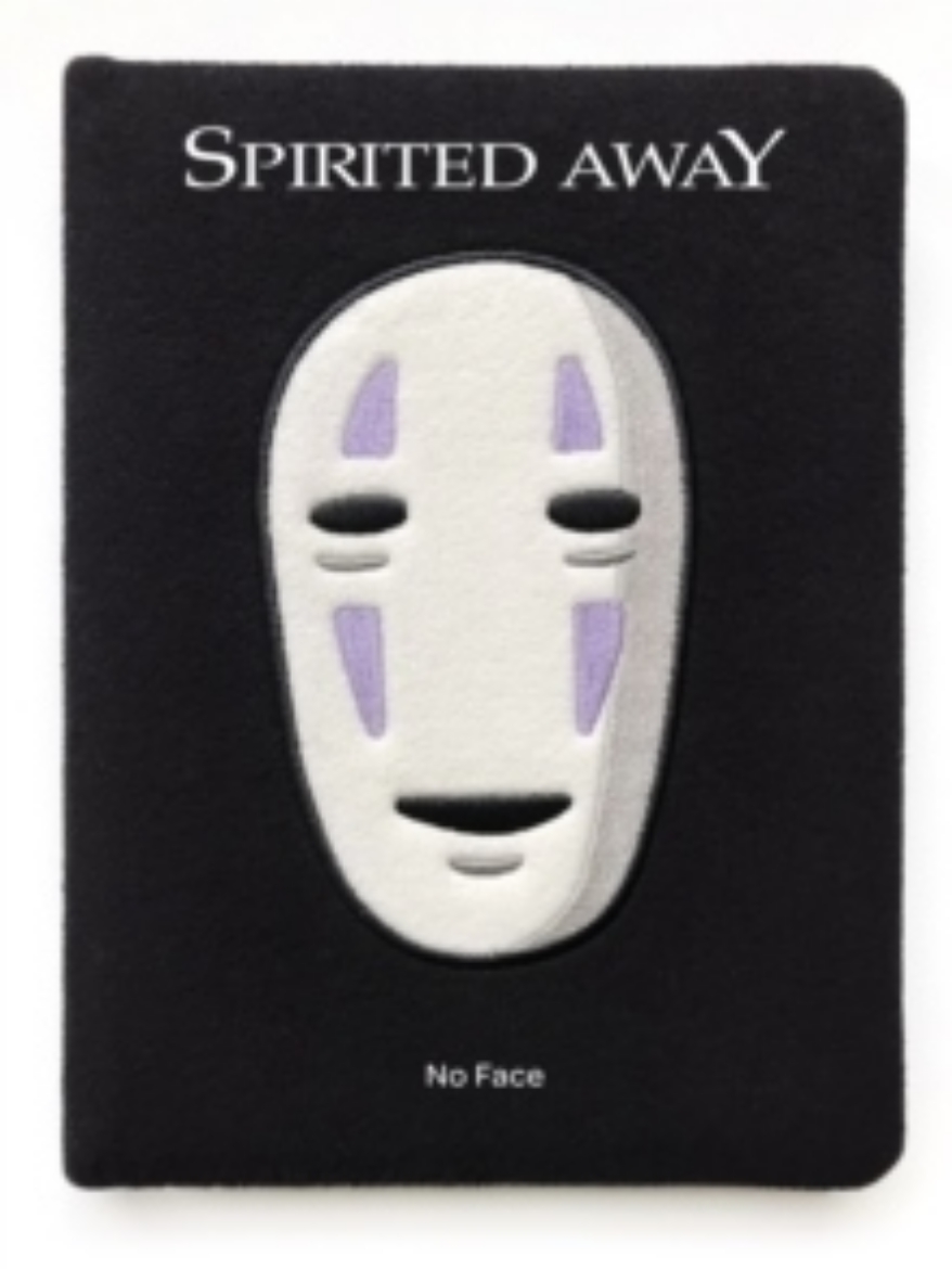 Picture of Spirited Away: No Face Plush Journal
