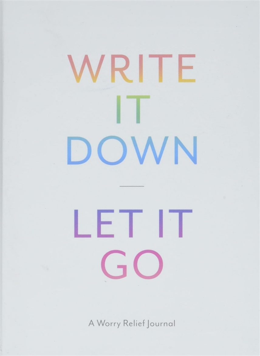 Picture of Write It Down, Let It Go