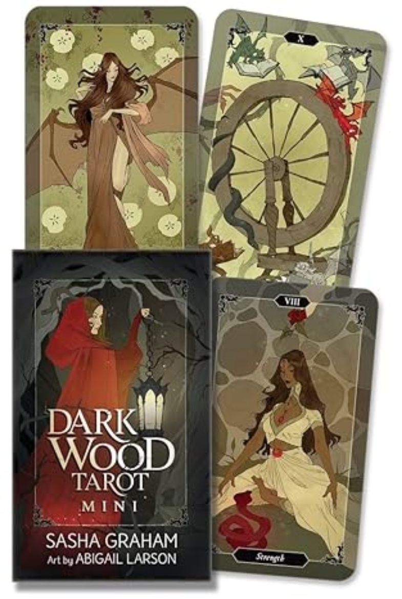 Picture of Dark Wood Tarot Mini Deck