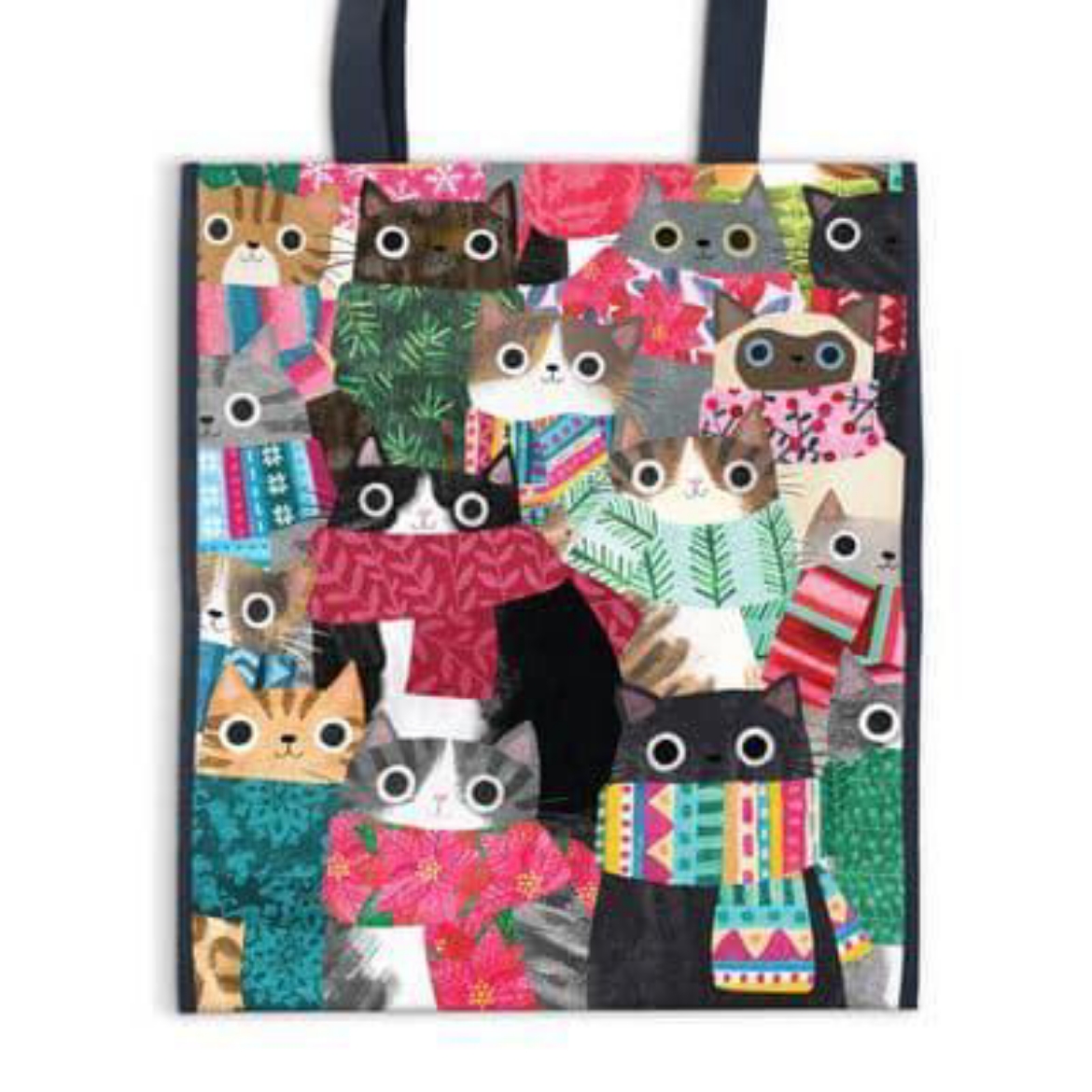 Picture of Wintry Cats Reusable Tote