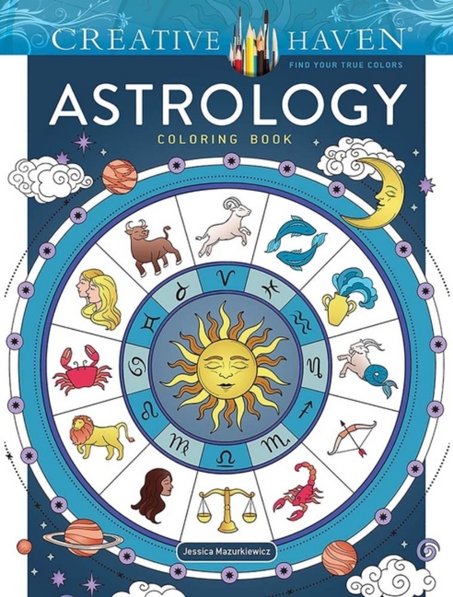 Picture of Astrology Coloring Book