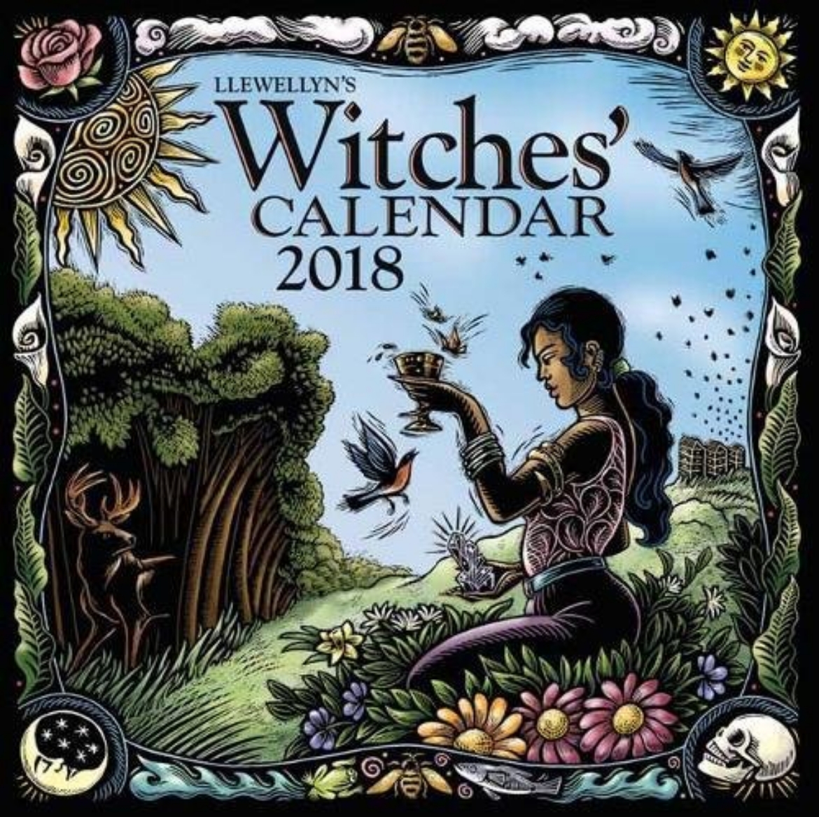 Picture of Llewellyn's 2018 Witches' Calendar