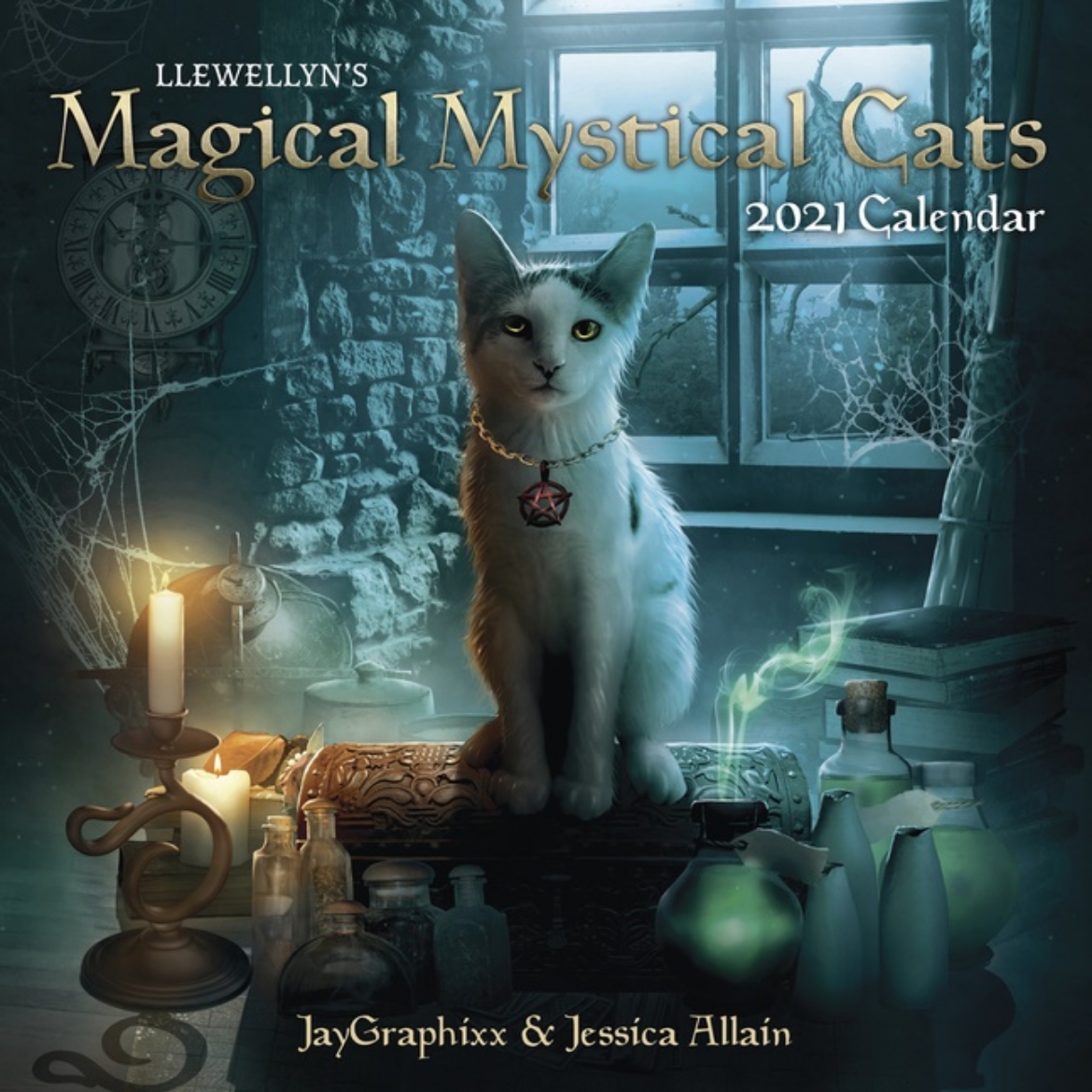 Picture of Llewellyn's 2021 Magical Mystical Cats Calen