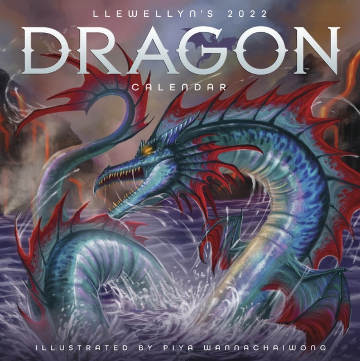 Picture of Llewellyn's 2022 Dragon Calendar