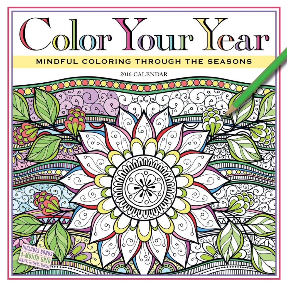 Picture of Color Your Year: Mindful Coloring Through the Seasons (2016)