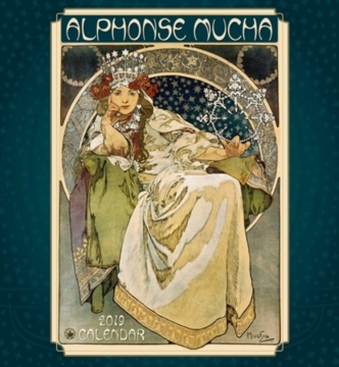 stardist-alphonse-mucha-2019-calendar