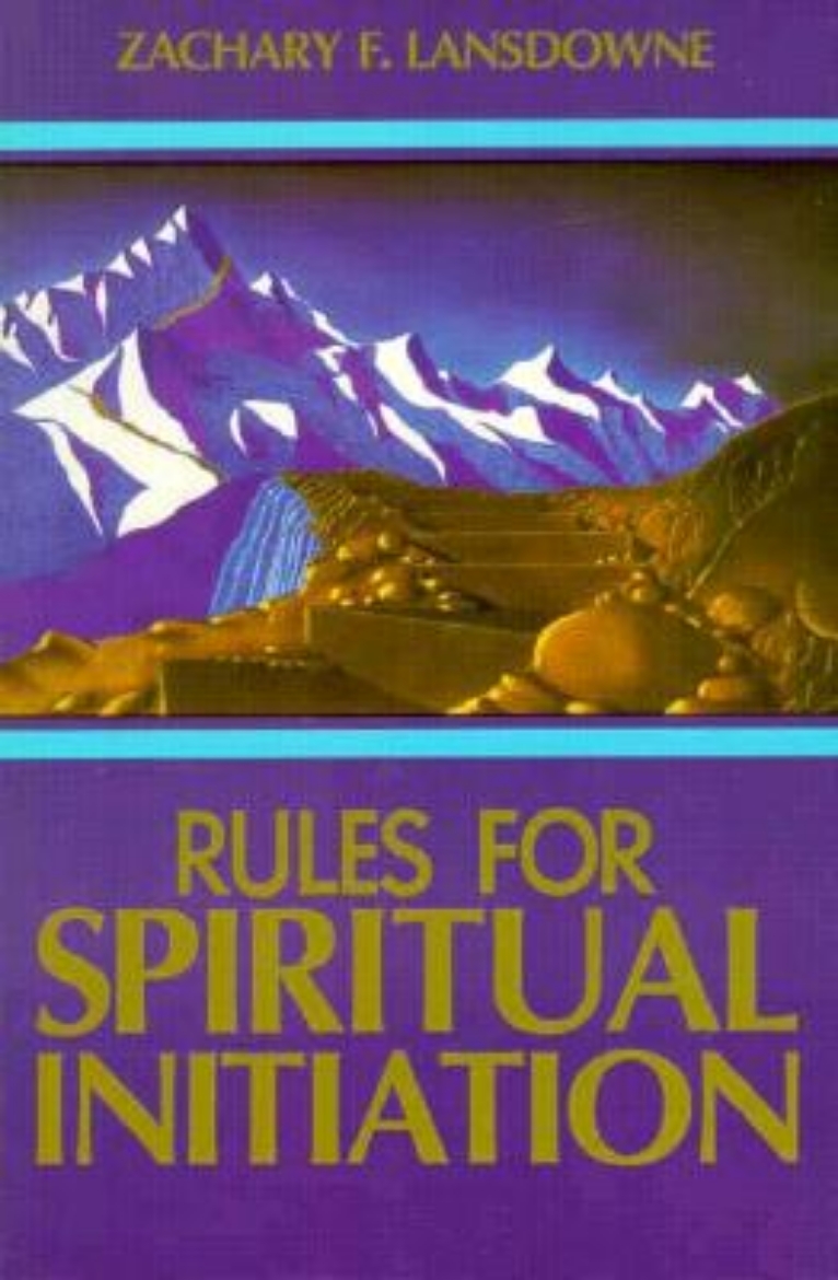 Picture of Rules for Spiritual Initiation