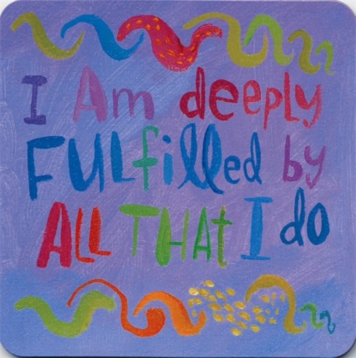 Picture of Magnet, I Am Deeply Fulfilled (3-1/4" X 3-1/4")