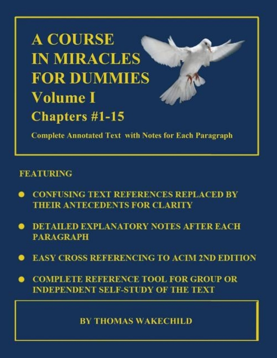Picture of A Course in Miracles for Dummies: Volume I