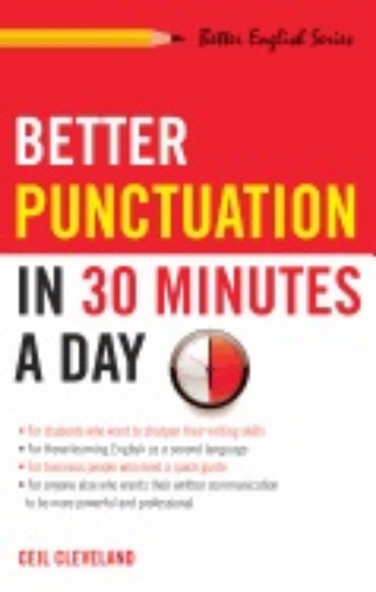 Picture of Better Punctuation In 30 Minutes A Day