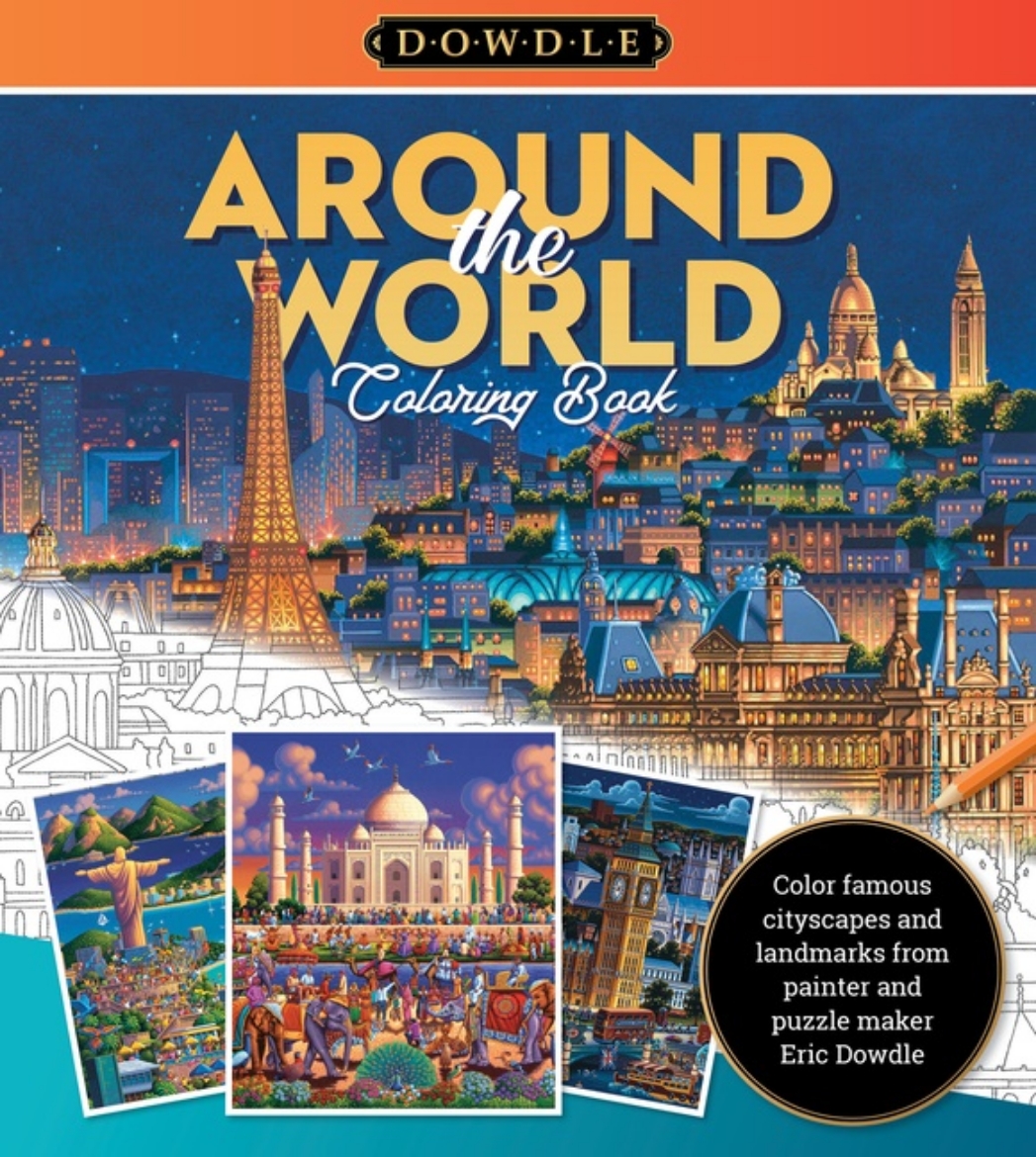 Picture of Eric Dowdle Coloring Book: Around the World