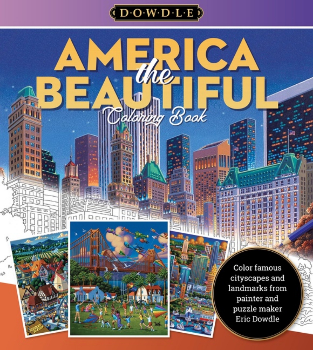 Picture of Eric Dowdle Coloring Book: America the Beautiful