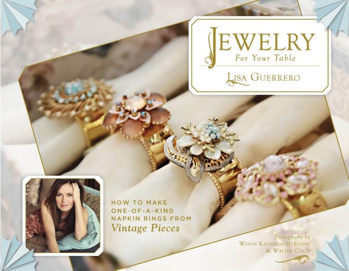 Picture of Jewelry for your table - how to make one-of-a-kind napkin rings from vintag