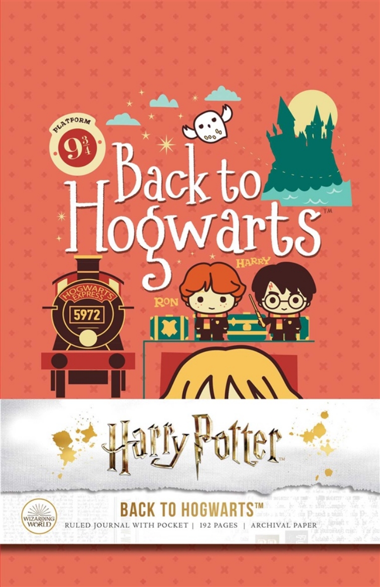 Picture of Harry Potter: Back to Hogwarts Hardcover Ruled Journal