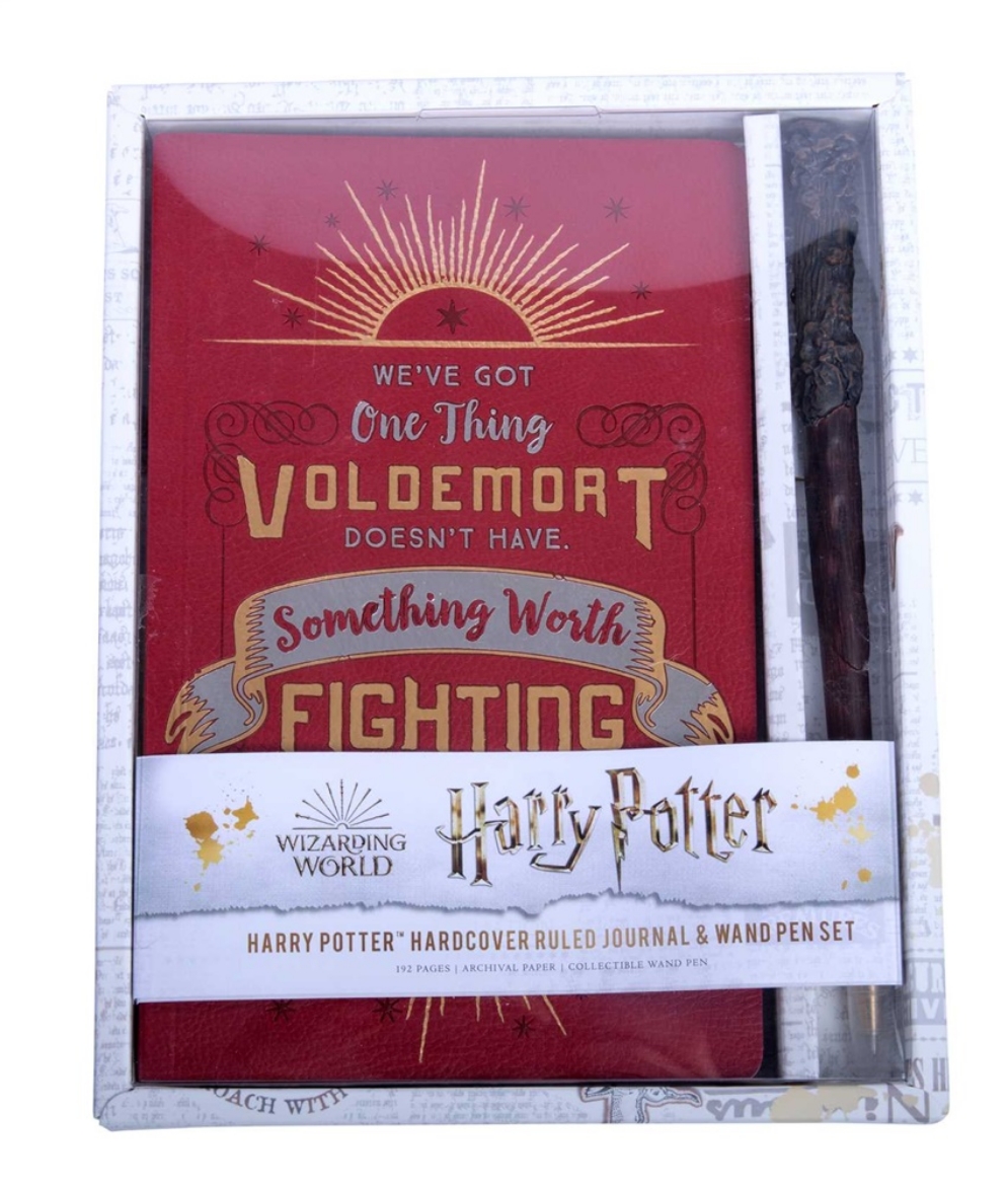 Picture of Harry Potter: Harry Potter Hardcover Ruled Journal and Wand Pen Set