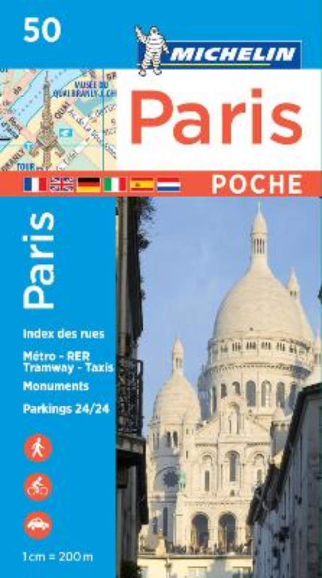 Bild på Paris Pocket - Michelin City Plan 50: City Plans