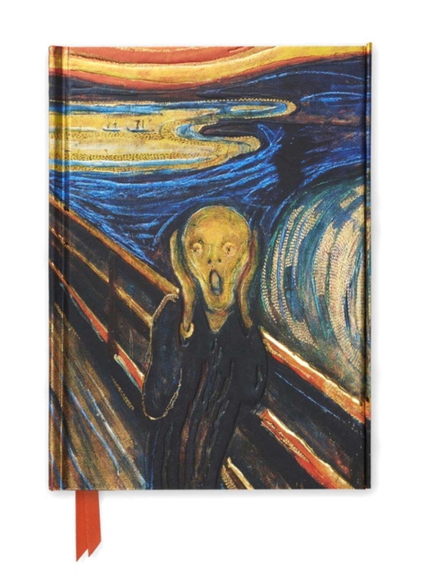 Bild på Edvard munch: the scream (foiled journal)