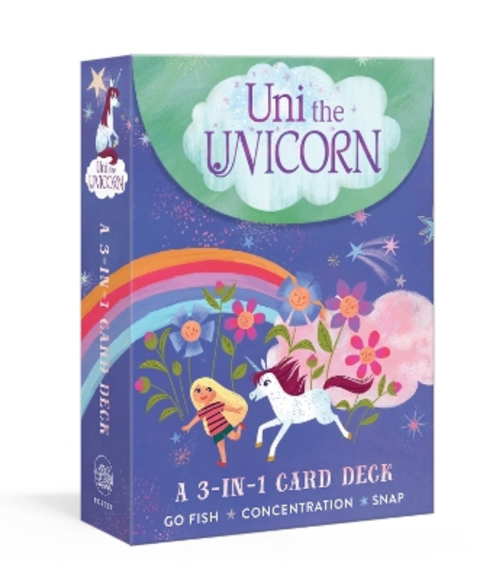 Picture of Uni the Unicorn: A 3-in-1 Card Deck: Card Games Include Go Fish, Concentration, and Snap