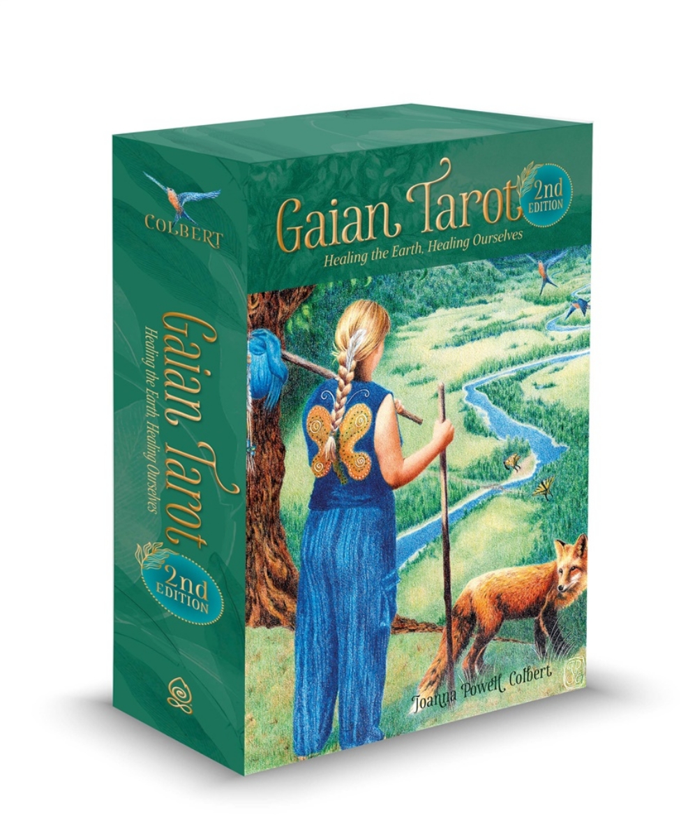Picture of Gaian Tarot: Healing the Earth, Healing Ourselves, 2nd Edition (Deck and Guidebook Box Set)