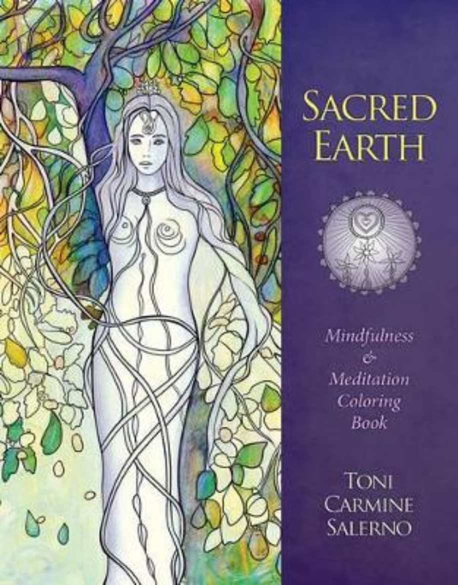 Picture of Sacred earth mindfulness & meditation coloring book