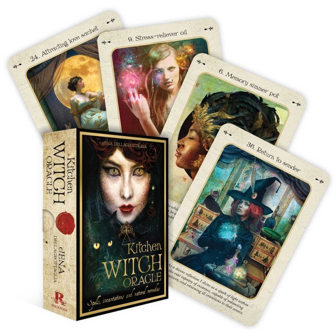 Picture of Kitchen Witch Oracle: Spells, incantations and natural remedies