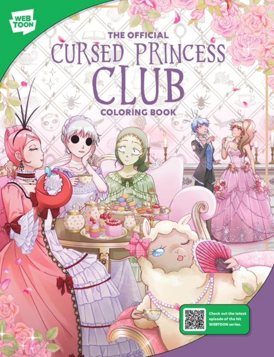 Picture of The Official Cursed Princess Club Coloring Book