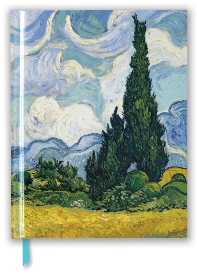 Picture of Vincent Van Gogh: Wheatfield With Cypresses Sketch Book