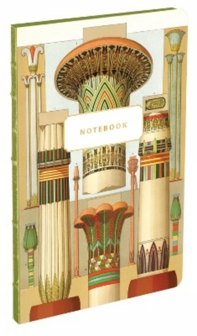 Picture of Ancient Egypt Columns-Albert Racinet Small Bullet Journal
