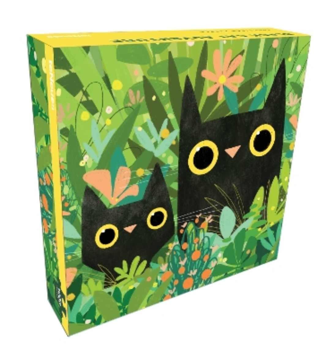Picture of Black Cat Adventure 1000-Piece Puzzle
