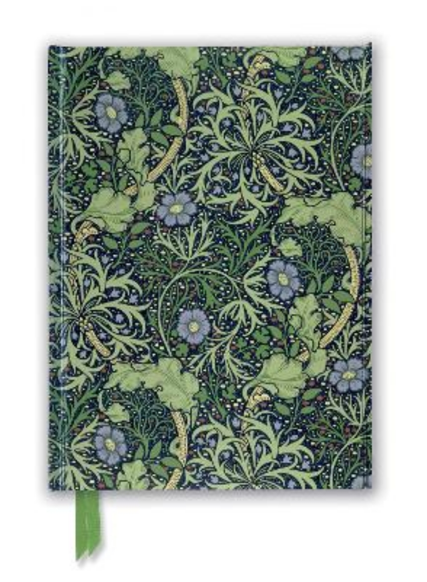 Bild på William Morris: Seaweed Wallpaper Design (Foiled Journal)