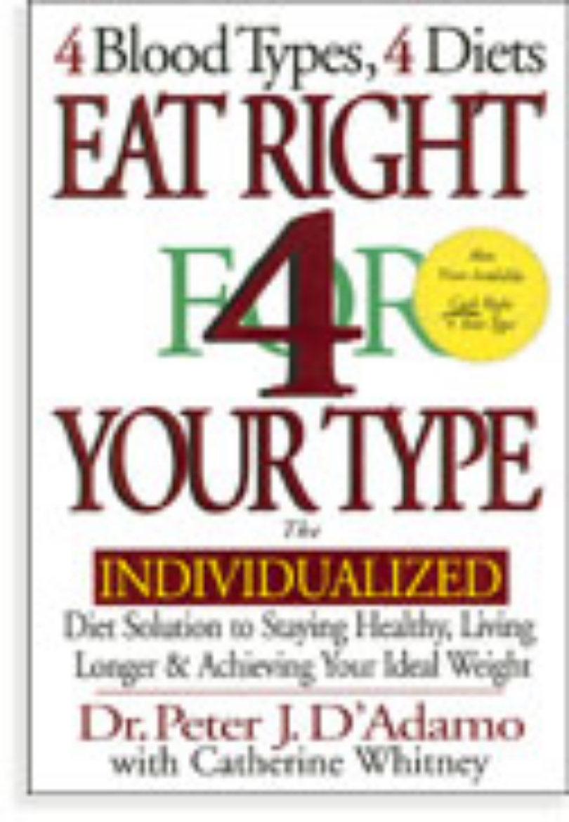 Picture of Eat Right For (4) Your Type: The Individualized Diet Solutio