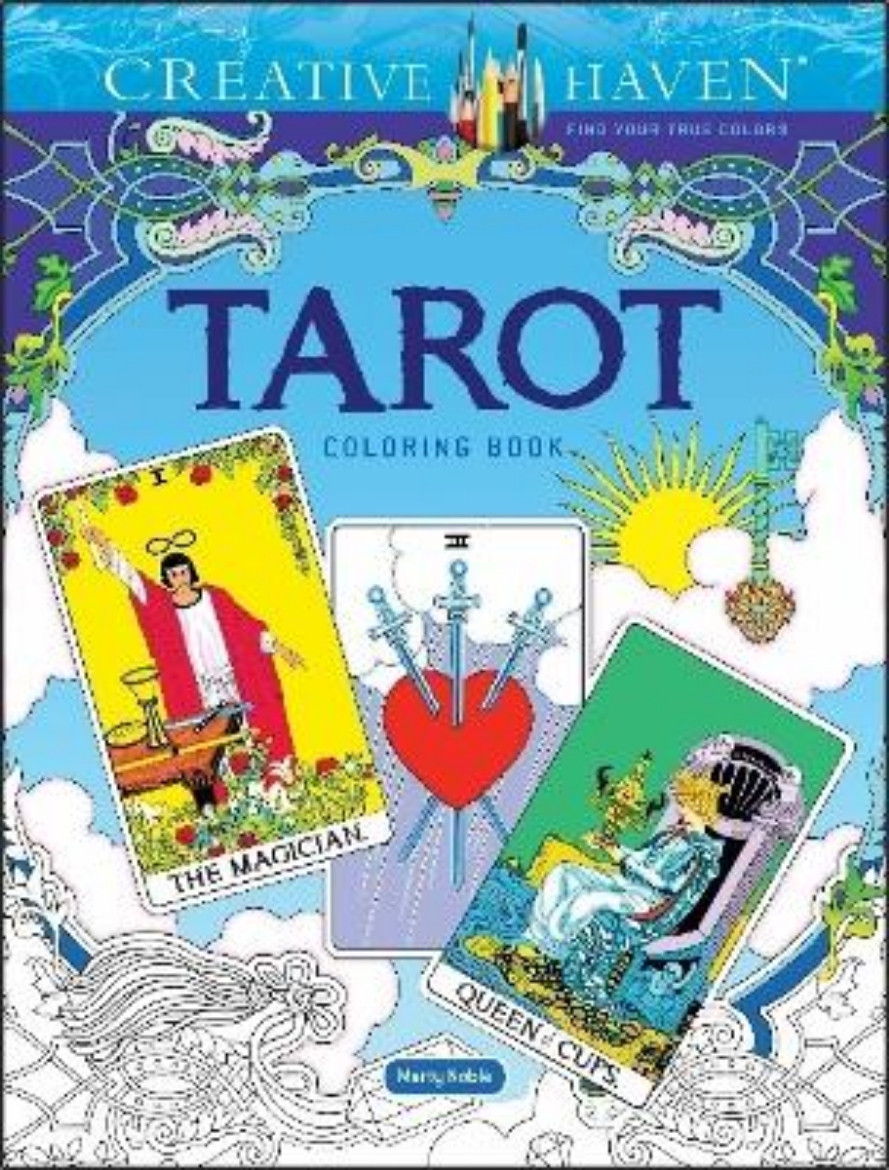 Picture of Creative Haven Tarot Coloring Book