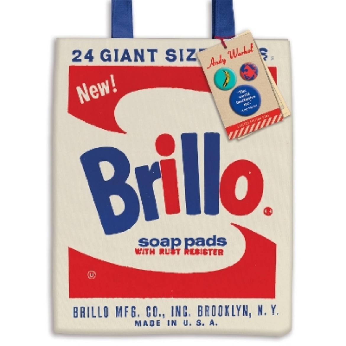 Picture of Andy Warhol Brillo Tote Bag