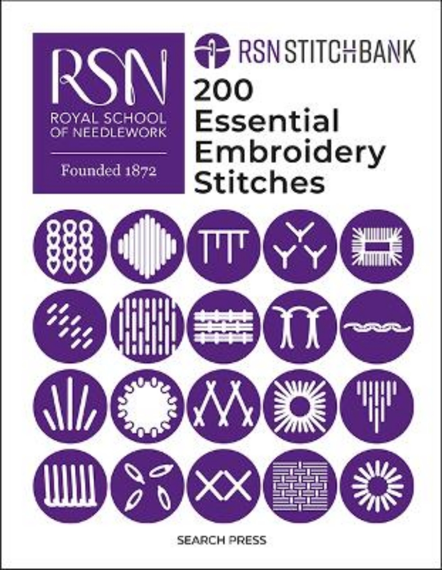 Picture of RSN Stitch Bank: 200 Essential Embroidery Stitches