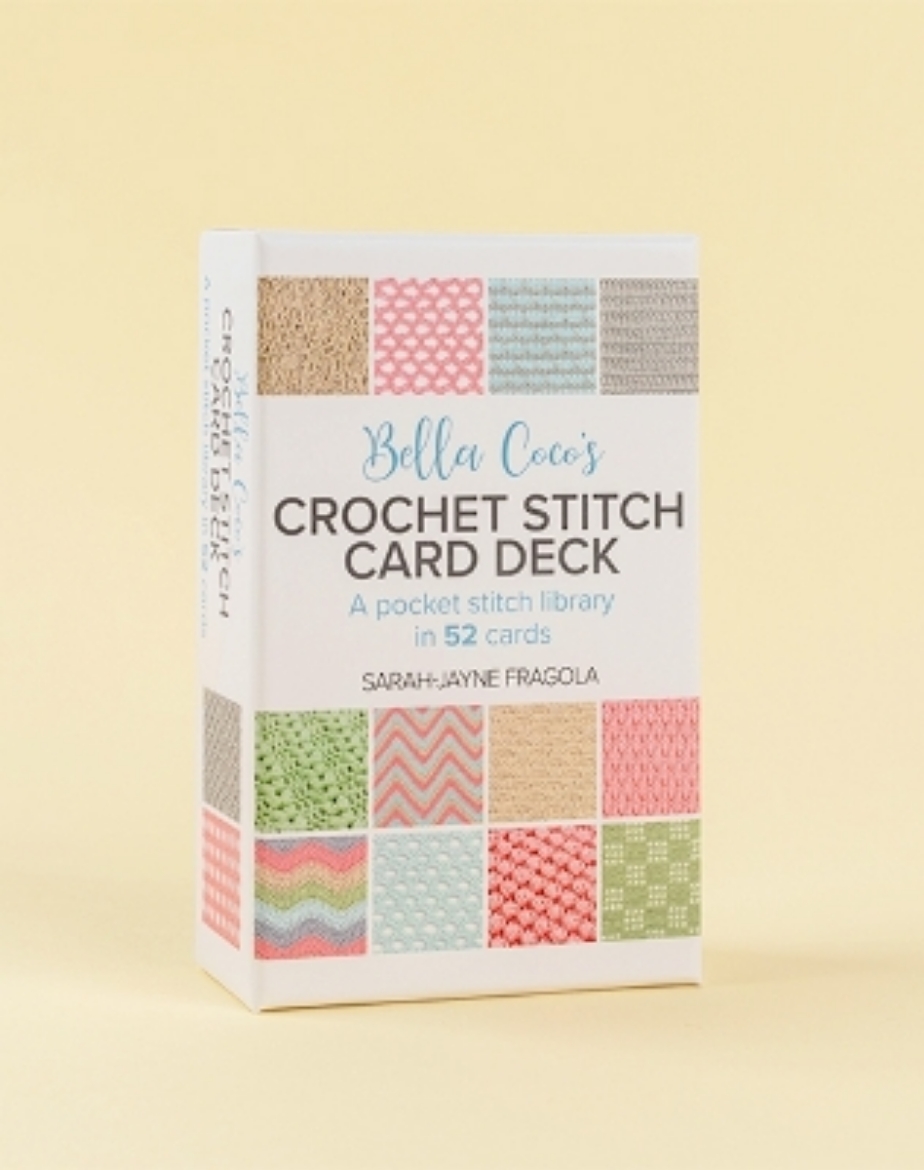 Picture of Bella Coco’s Crochet Stitch Card Deck: A pocket stitch library in 52 cards