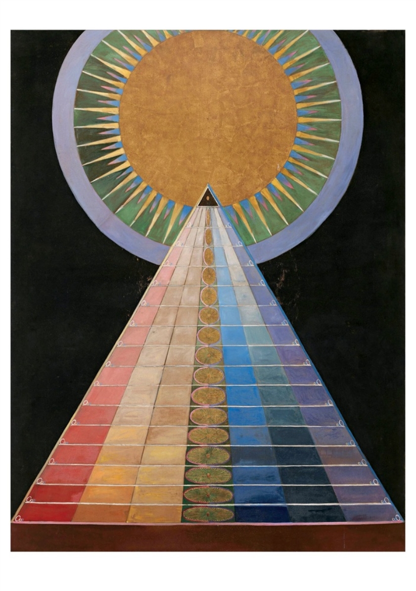 Picture of Hilma af Klint: Altarpiece No.1 Notecard