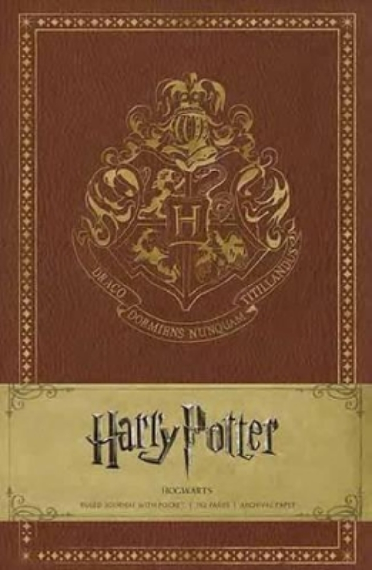Picture of Harry potter hogwarts hardcover ruled journal