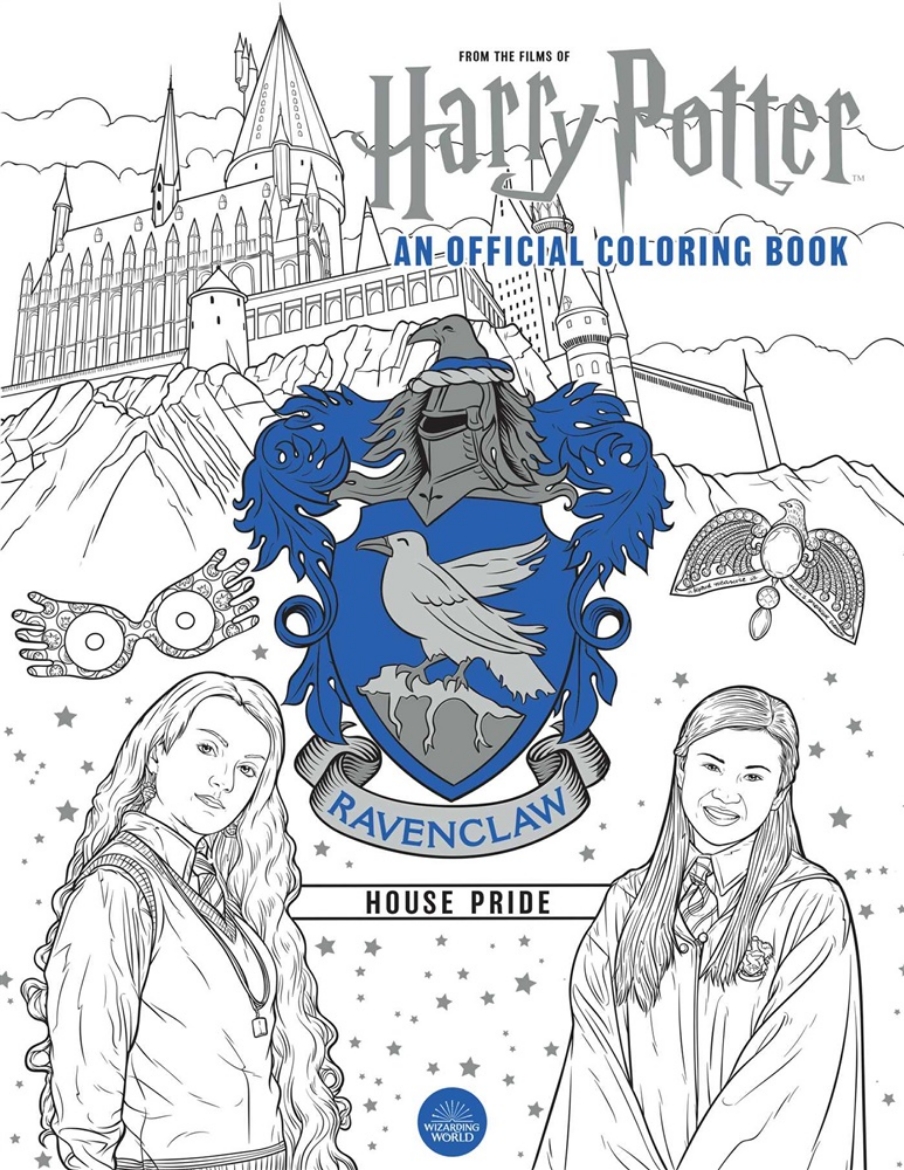 Picture of Harry Potter: Ravenclaw House Pride: The Official Coloring Book: (Gifts Books for Harry Potter Fans, Adult Coloring Books)