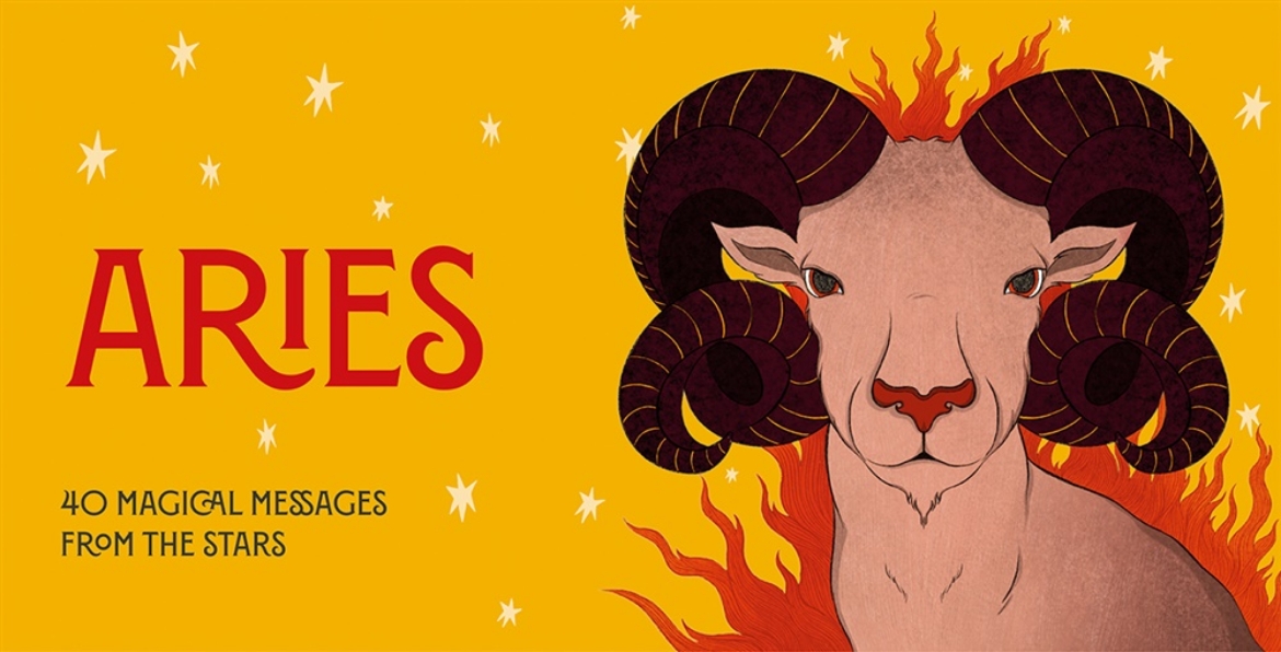 Picture of Aries Pocket Zodiac Cards: 40 Magical Messages from the Stars