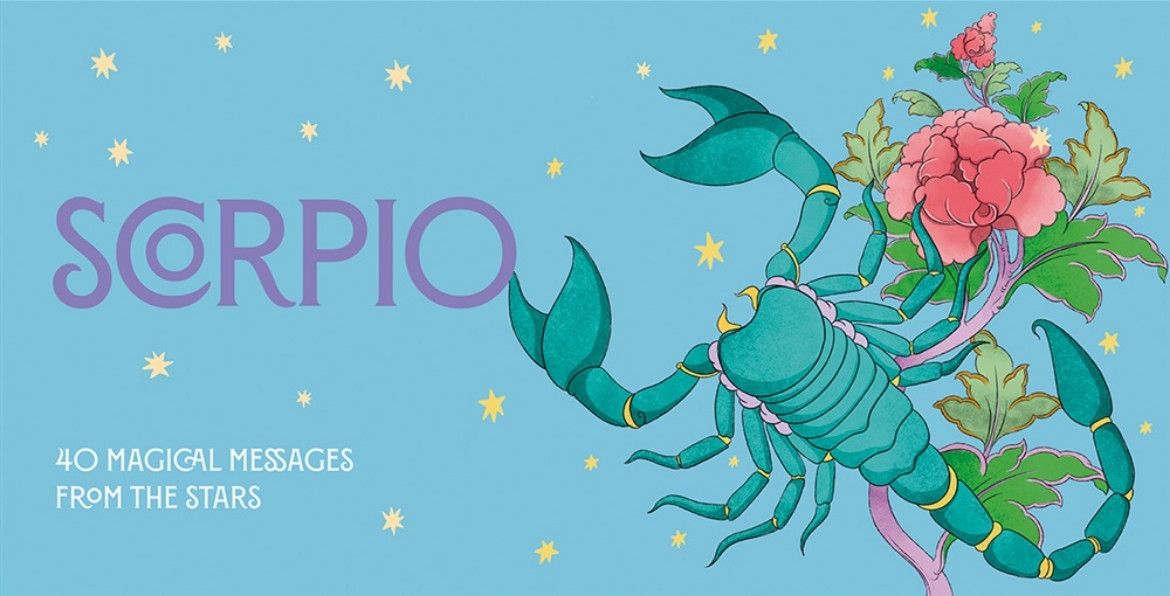 Picture of Scorpio Pocket Zodiac Cards: 40 Magical Messages from the Stars