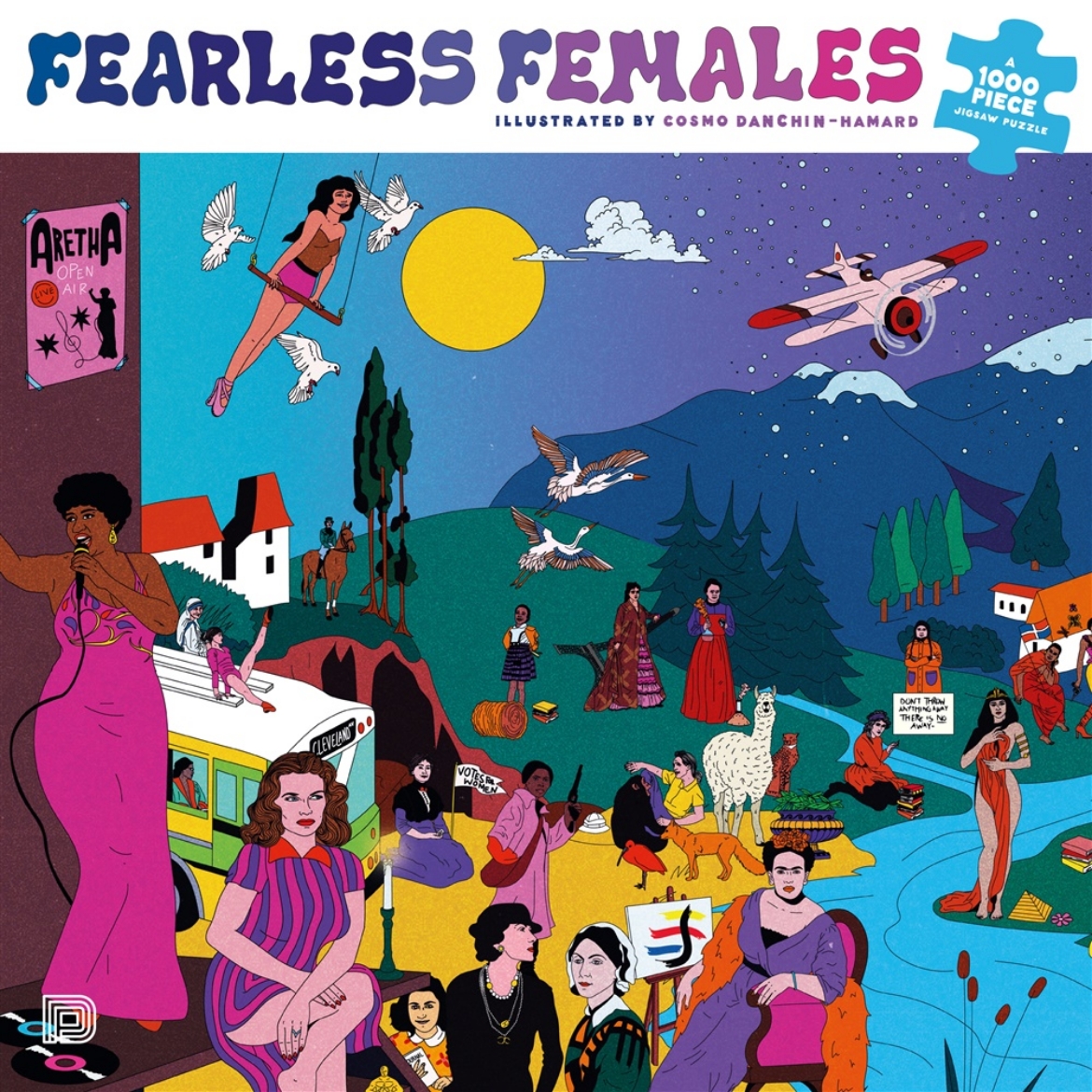 Picture of Fearless Females: A 1000 Piece Jigsaw Puzzle