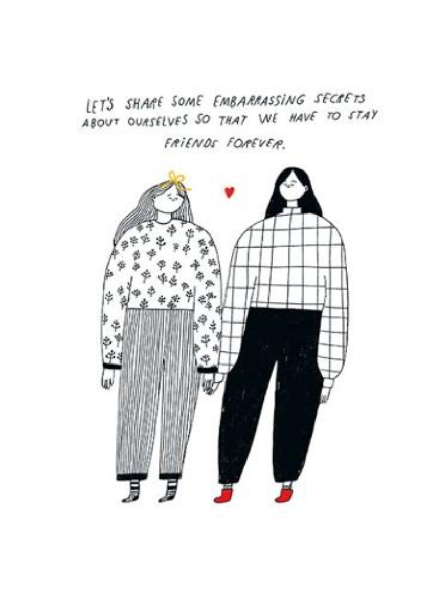 Picture of Embarassing Secrets - Ms106 : 6 Greeting Card Pack