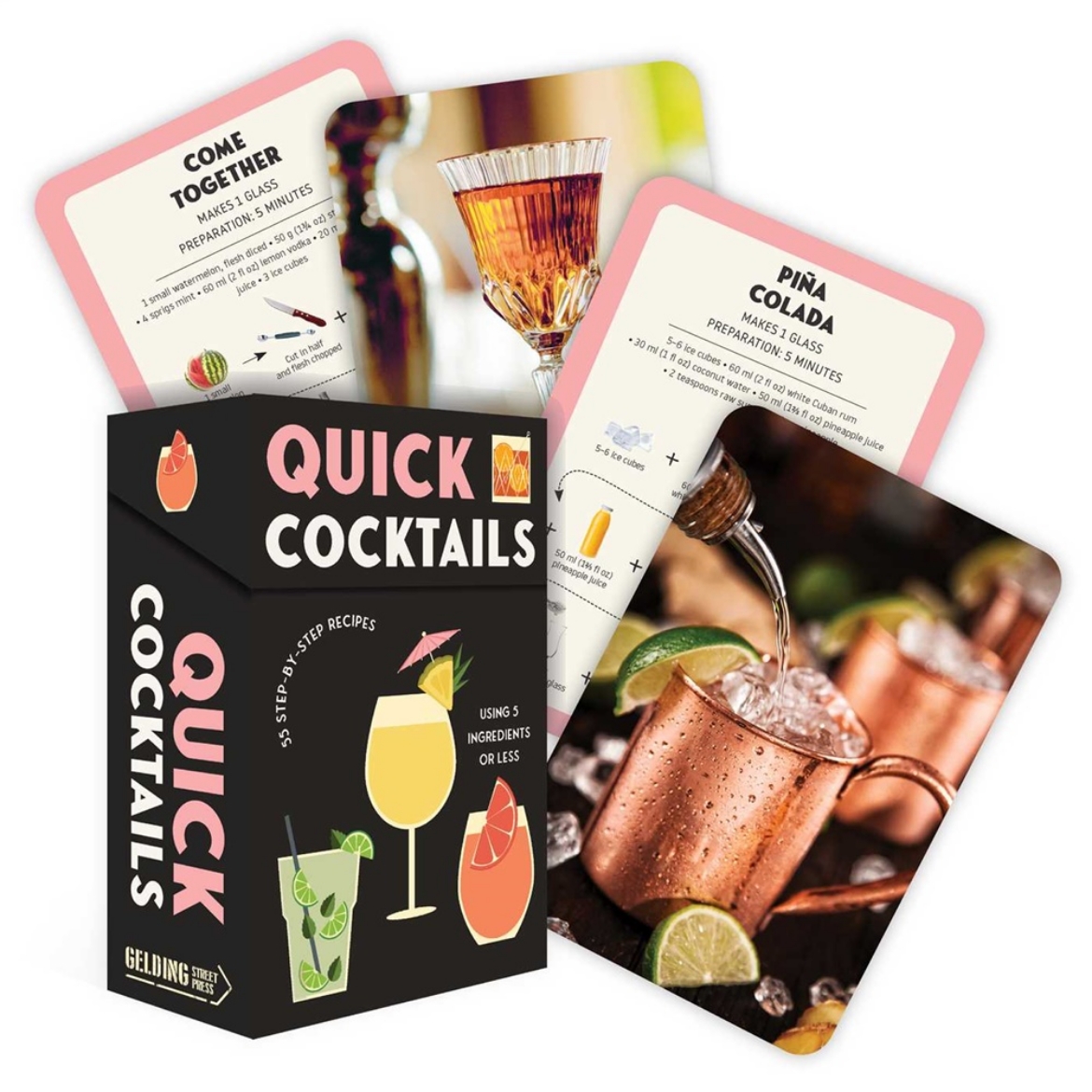 Picture of Quick Cocktails: 55 Step-by-Step Recipes Using 5 Ingredients or Less