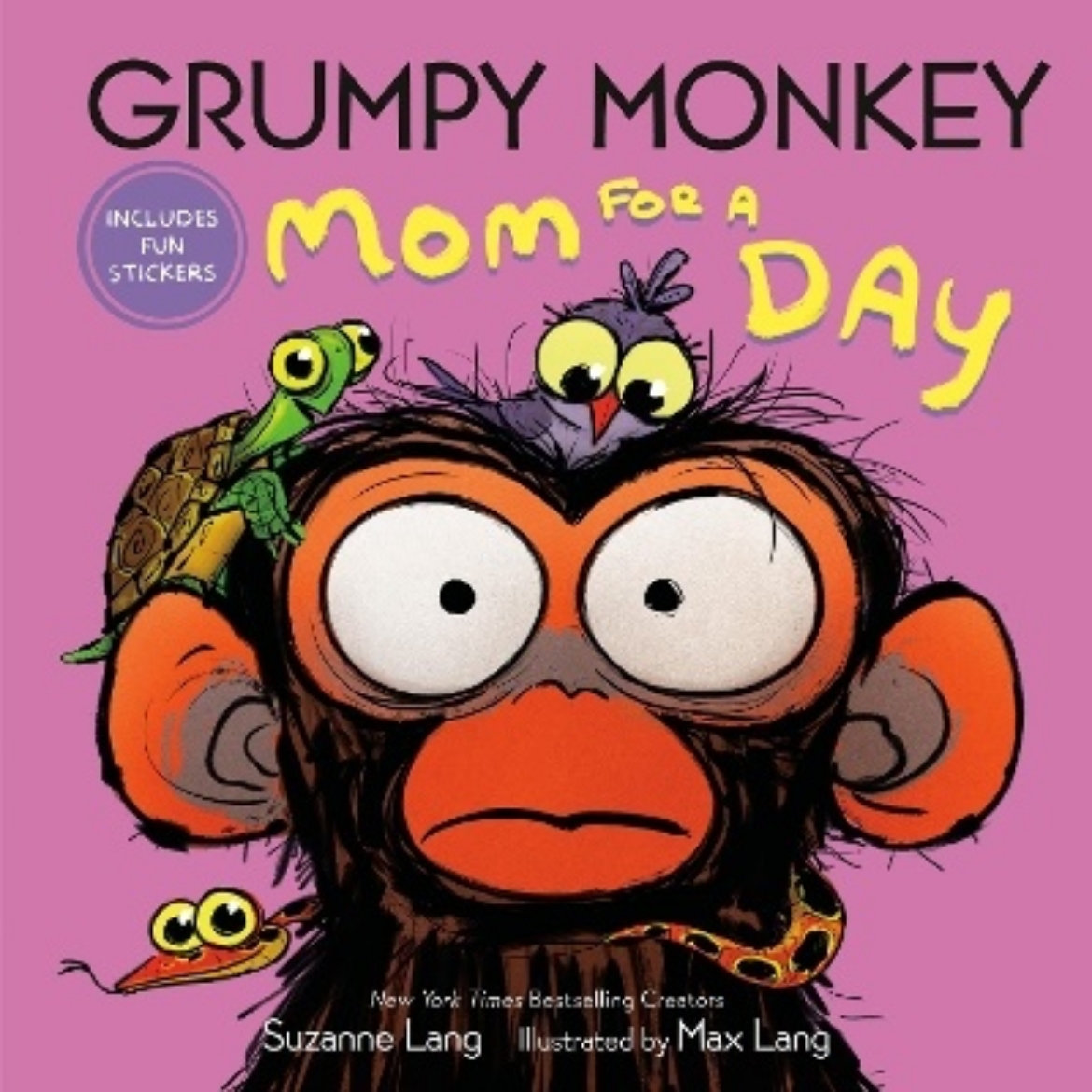 Picture of Grumpy Monkey Mom for a Day: Includes Fun Stickers