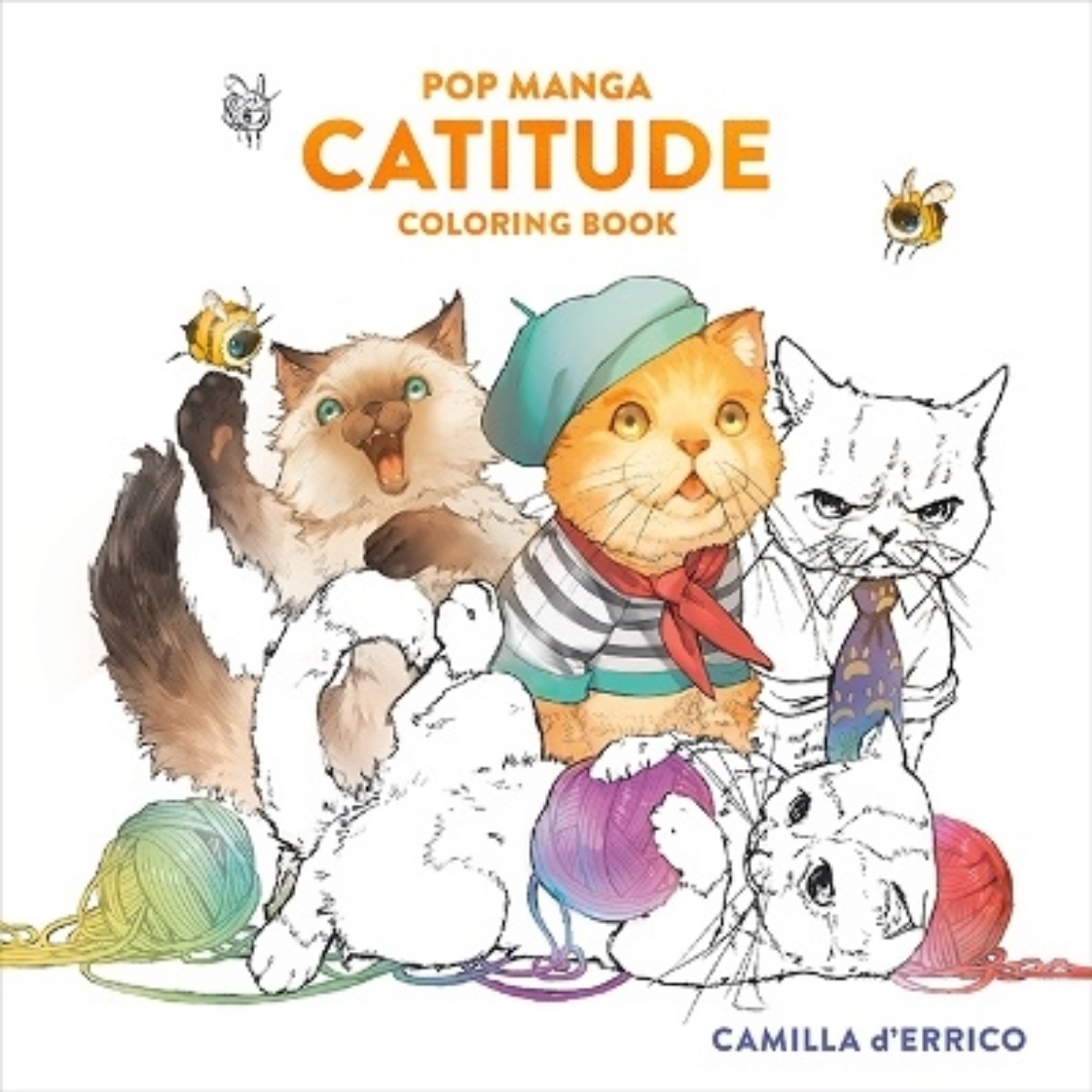 Picture of Pop Manga Catitude Coloring Book