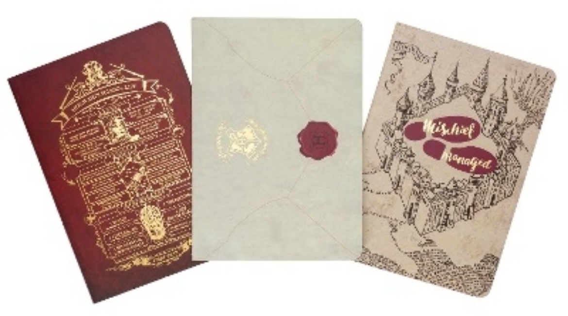Picture of Harry Potter: Welcome to Hogwarts Planner Notebook Collection (Set of 3)