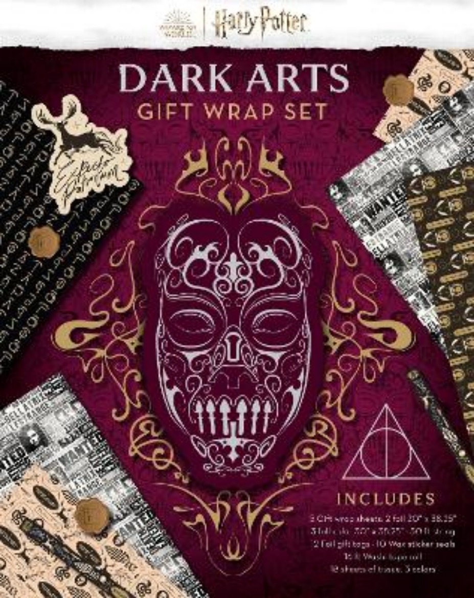 Picture of Harry Potter: Dark Arts Gift Wrap Stationery Set