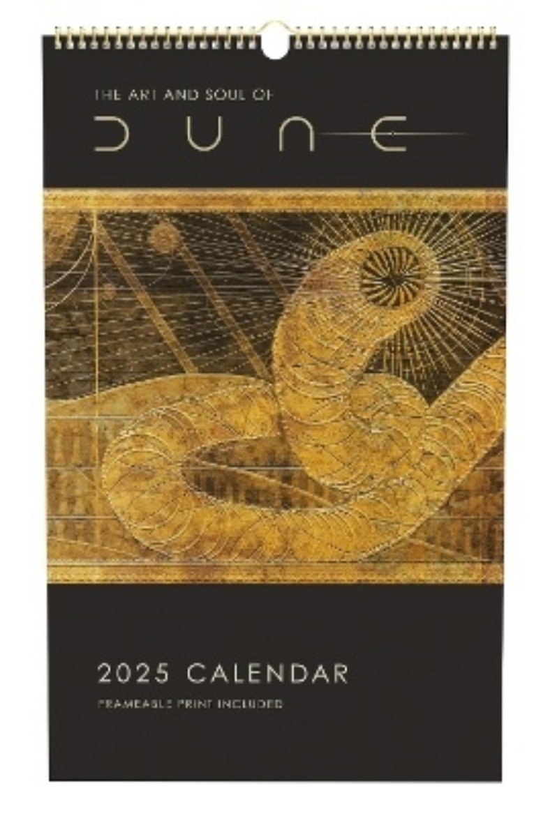Picture of 2025 The Art and Soul of Dune Poster Wall Calendar