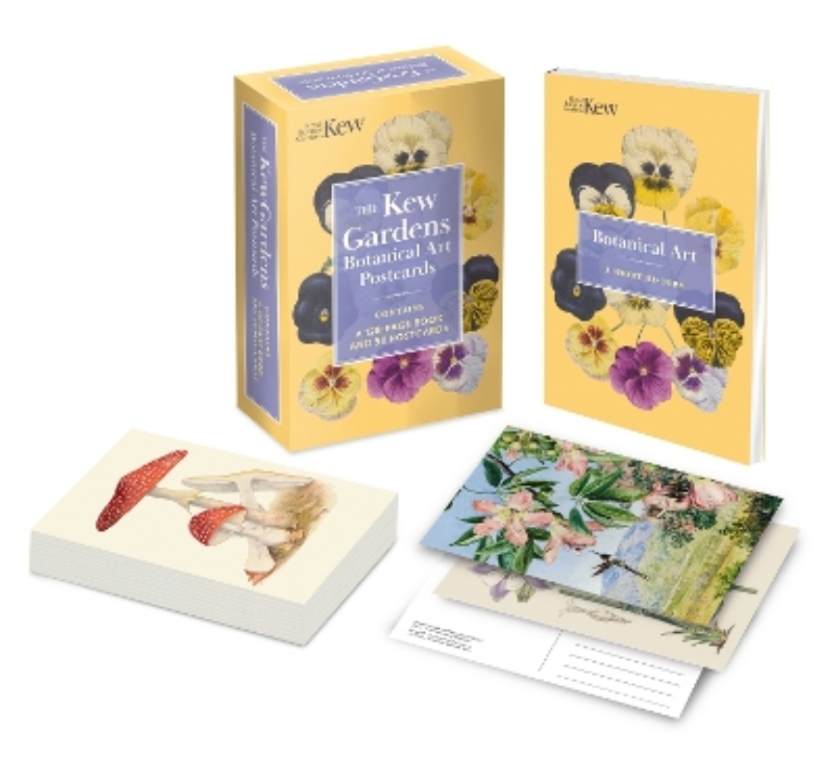 Picture of The Kew Gardens Botanical Art Postcards: Contains a 128-page Book and 50 Postcards
